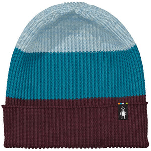 Smartwool Cantar Colorblock Beanie  -  One Size Fits Most / Eggplant Plaid