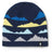 Smartwool Kids Mountain Pattern Beanie  -  Small/Medium / Deep Navy