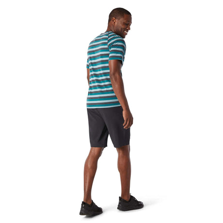 Smartwool Mens Merino 150 Base Layer Striped Short-Sleeve  - 