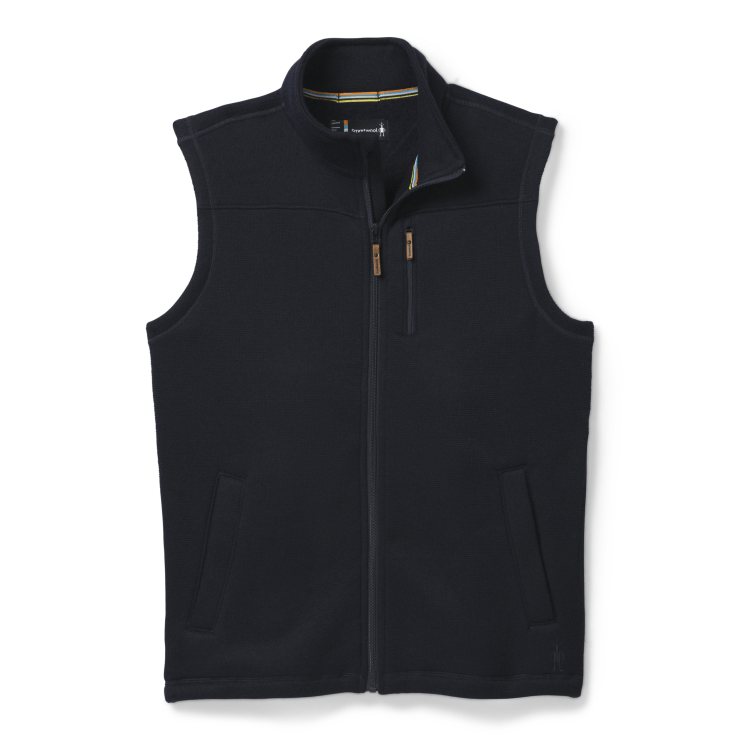 Smartwool Mens Hudson Trail Fleece Vest  -  Small / Navy