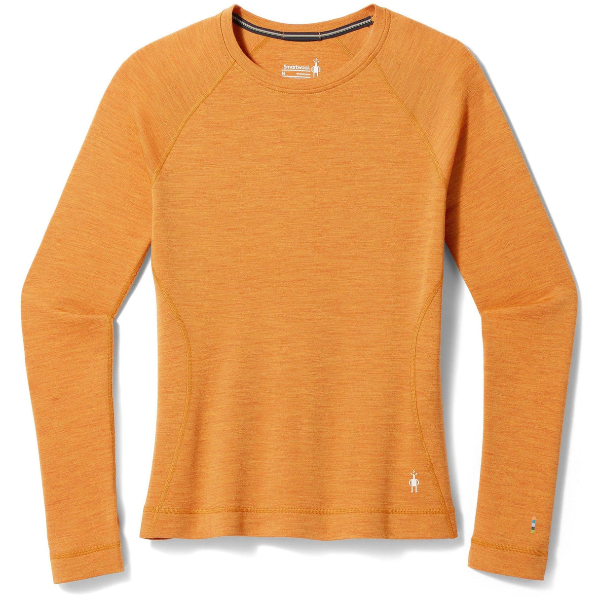 Smartwool Womens Classic Thermal Merino Base Layer Crew - Clearance  -  X-Small / Marmalade Heather