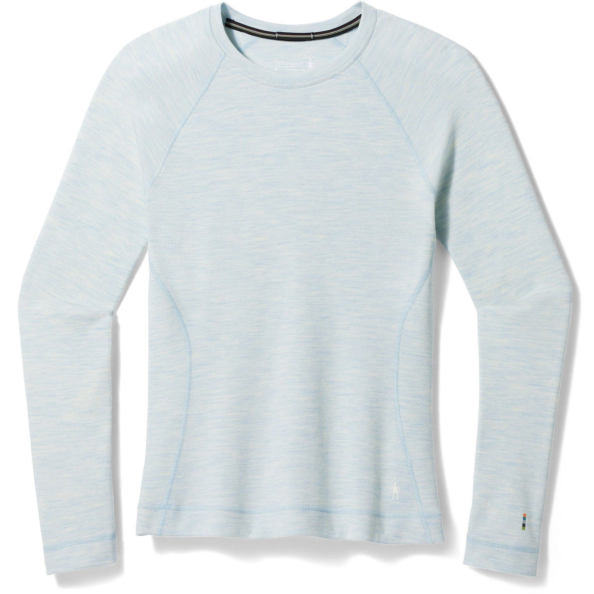 Smartwool Womens Classic Thermal Merino Base Layer Crew - Clearance  -  X-Small / Winter Sky Heather