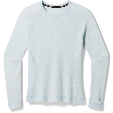 Smartwool Womens Classic Thermal Merino Base Layer Crew  -  X-Small / Winter Sky Heather