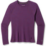 Smartwool Womens Classic Thermal Merino Base Layer Crew  -  X-Small / Purple Iris Heather