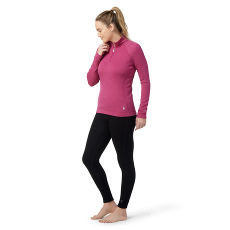 Smartwool Womens Classic Thermal Merino Base Layer 1/4 Zip - Clearance  - 