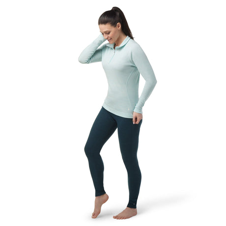 Smartwool Womens Classic Thermal Merino Base Layer 1/4 Zip - Clearance  - 