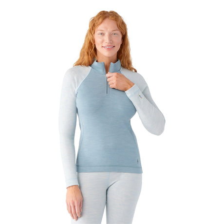 Smartwool Womens Classic Thermal Merino Base Layer 1/4 Zip - Clearance  - 