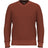 Smartwool Mens Sparwood V-Neck Sweater  -  Medium / Pecan Brown Heather