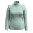 Smartwool Womens Thermal Merino Rib Turtleneck  -  X-Small / Arctic Green Heather