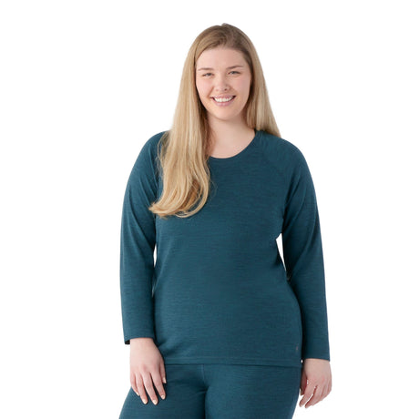 Smartwool Womens Classic Thermal Merino Base Layer Crew Plus  - 