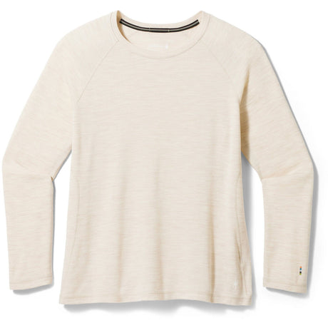 Smartwool Womens Classic Thermal Merino Base Layer Crew Plus  -  2X / Almond Heather