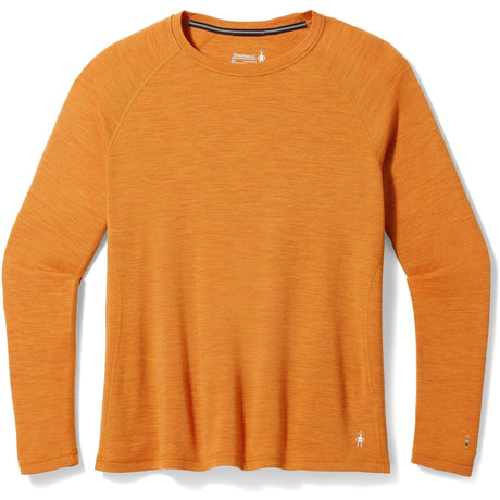 Smartwool Womens Classic Thermal Merino Base Layer Crew Plus  -  2X / Marmalade Heather