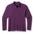 Smartwool Womens Classic Thermal Merino Base Layer 1/4 Zip Plus  -  1X / Purple Iris Heather