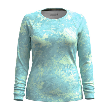 Smartwool Womens Classic All-Season Merino Base Layer Long-Sleeve  -  X-Small / Matcha Green Mountain