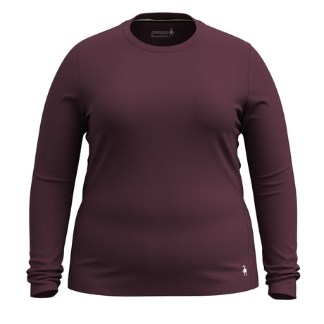 Smartwool Womens Classic All-Season Merino Base Layer Long-Sleeve  -  1X / Eggplant