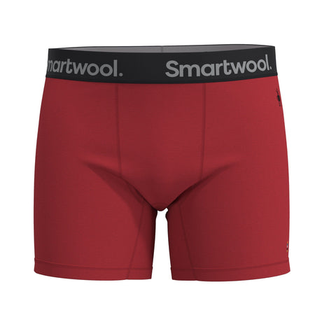 Smartwool Mens Boxer Brief  -  Small / Scarlet Red