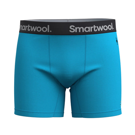 Smartwool Mens Boxer Brief  -  Small / Pool Blue