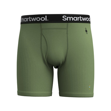 Smartwool Mens Merino Boxer Brief  -  Small / Fern Green