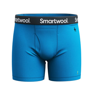 Smartwool Mens Merino Boxer Brief  -  Small / Nival Blue