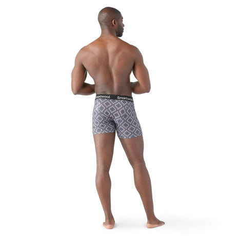 Smartwool Mens Merino Print Boxer Brief  - 