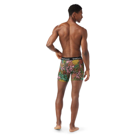 Smartwool Mens Merino Print Boxer Brief  - 