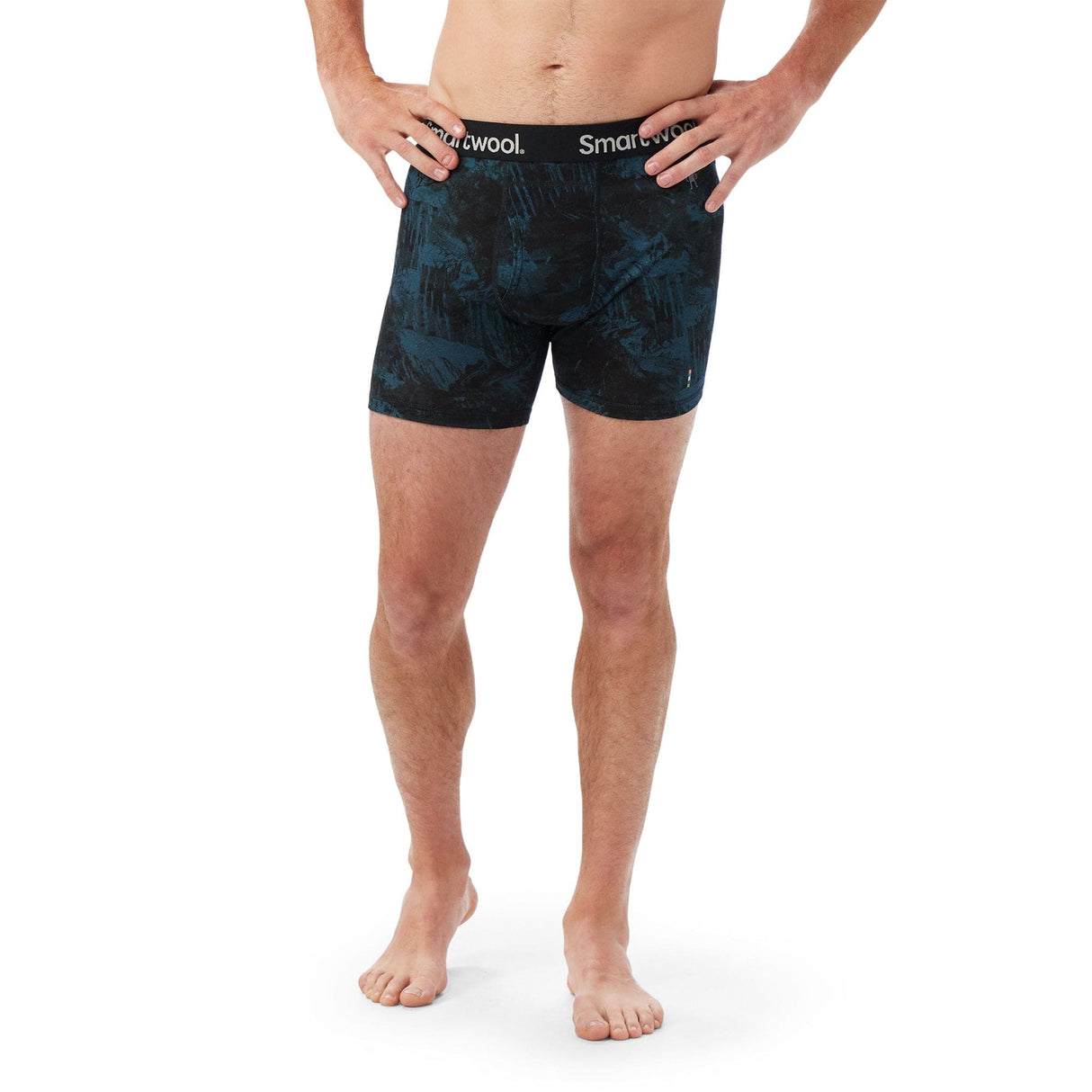 Smartwool Mens Merino Print Boxer Brief  - 