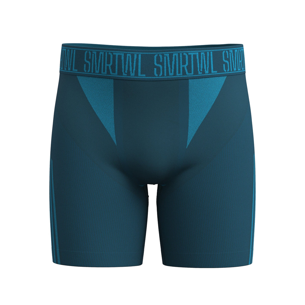 Smartwool Mens Intraknit 6" Boxer Brief  -  Small / Twilight Blue/Pool Blue