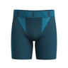 Smartwool Mens Intraknit 6" Boxer Brief  -  Small / Twilight Blue/Pool Blue