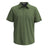 Smartwool Mens Printed Short-Sleeve Button Down  -  Large / Fern Green