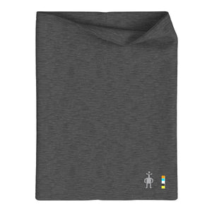 Smartwool Thermal Merino Reversible Neck Gaiter  -  One Size Fits Most / Charcoal Heather