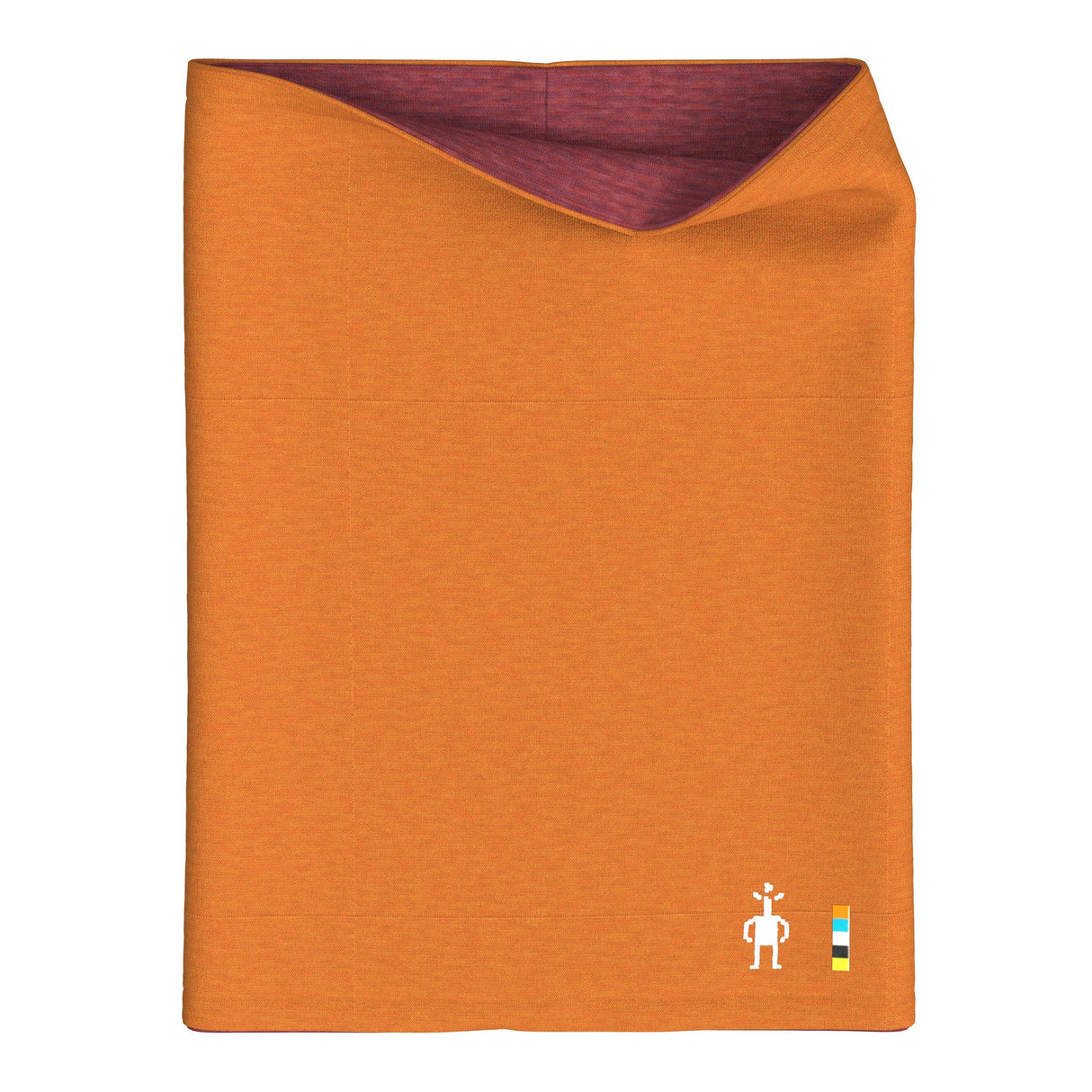 Smartwool Thermal Merino Reversible Neck Gaiter  -  One Size Fits Most / Marmalade/Currant