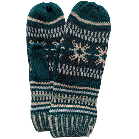 Smartwool Chair Lift Mittens  -  One Size Fits Most / Emerald Green