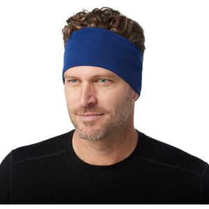 Smartwool Merino 250 Pattern Reversible Headband  -  One Size Fits Most / Blueberry Hill Mountain Scape