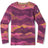 Smartwool Kids Classic Thermal Merino Base Layer Crew  -  XX-Small / Purple Iris Mtn Scape