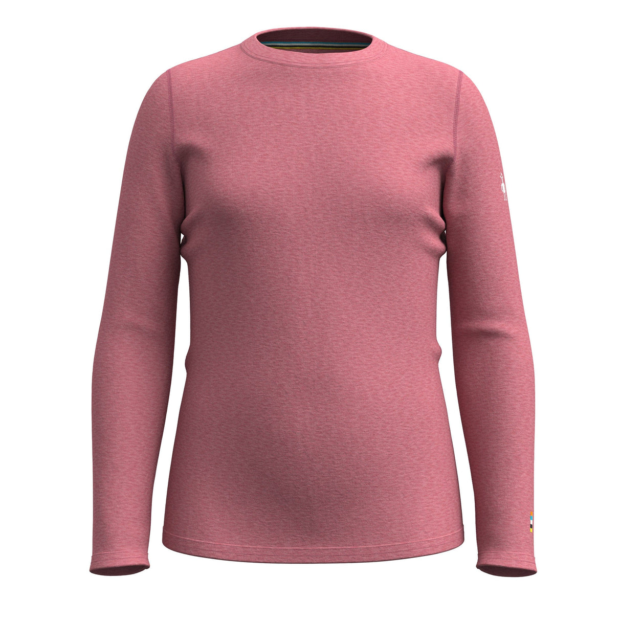 Smartwool Kids Classic Thermal Merino Base Layer Crew  -  XX-Small / Garden Pink Heather