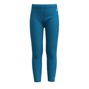 Smartwool Kids Classic Thermal Merino Base Layer Bottoms  -  X-Small / Nival Blue Heather