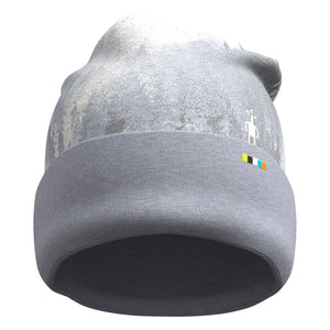 Smartwool Thermal Merino Reversible Cuffed Beanie  -  One Size Fits Most / Light Gray Foggy Pines