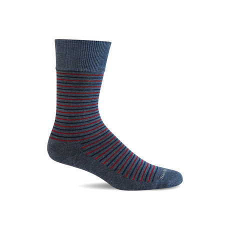 Sockwell Mens Kick Back Crew Socks  -  Medium/Large / Denim