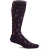 Sockwell Womens Wise Moderate Compression Knee-High Socks  -  Small/Medium / Blackberry