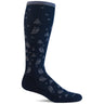 Sockwell Womens Wise Moderate Compression Knee-High Socks  -  Small/Medium / Navy