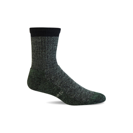 Sockwell Mens Trail Blazer Moderate Compression 3/4 Crew Socks  -  Medium/Large / Charcoal