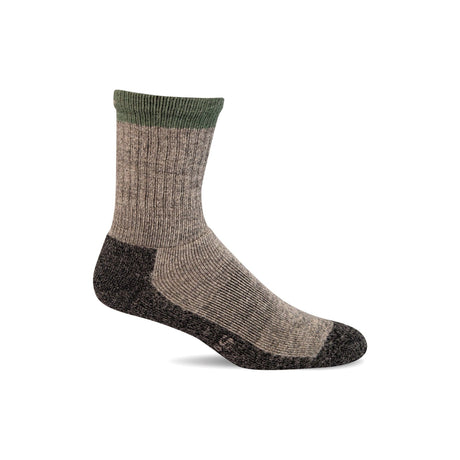 Sockwell Mens Trail Blazer Moderate Compression 3/4 Crew Socks  -  Medium/Large / Gray