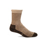 Sockwell Mens Trail Blazer Moderate Compression 3/4 Crew Socks  -  Medium/Large / Khaki