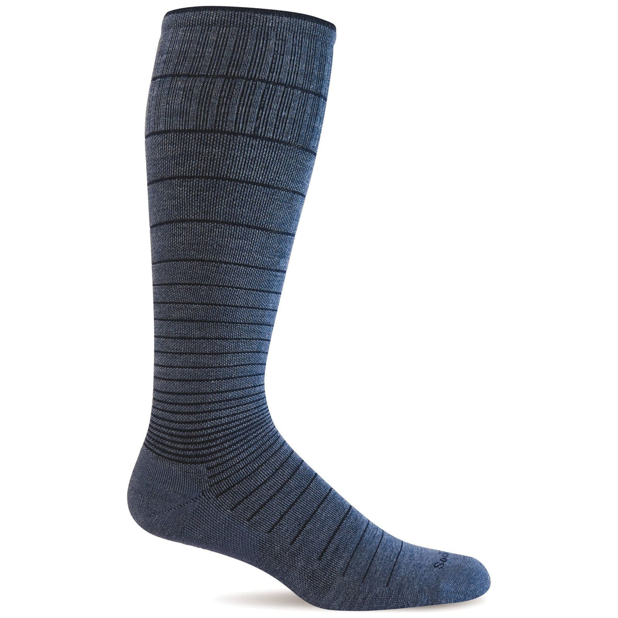 Sockwell Womens Circulator Moderate Compression Knee High Socks  -  Small/Medium / Denim