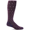 Sockwell Womens On the Spot Moderate Compression Knee High Socks  -  Small/Medium / Blackberry