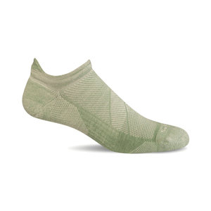 Sockwell Womens Elevate Moderate Compression No-Show Socks  -  Small/Medium / Celadon