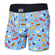 SAXX Mens Ultra Boxer Fly  -  X-Small / Football Gamer Blue