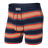 SAXX Mens Ultra Boxer Fly  -  Large / Navy Banner Stripe