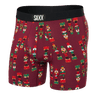 SAXX Mens Ultra Boxer Fly  -  Small / Nutcracker - Merlot