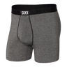 SAXX Mens Ultra Boxer Fly  -  Small / Salt & Pepper